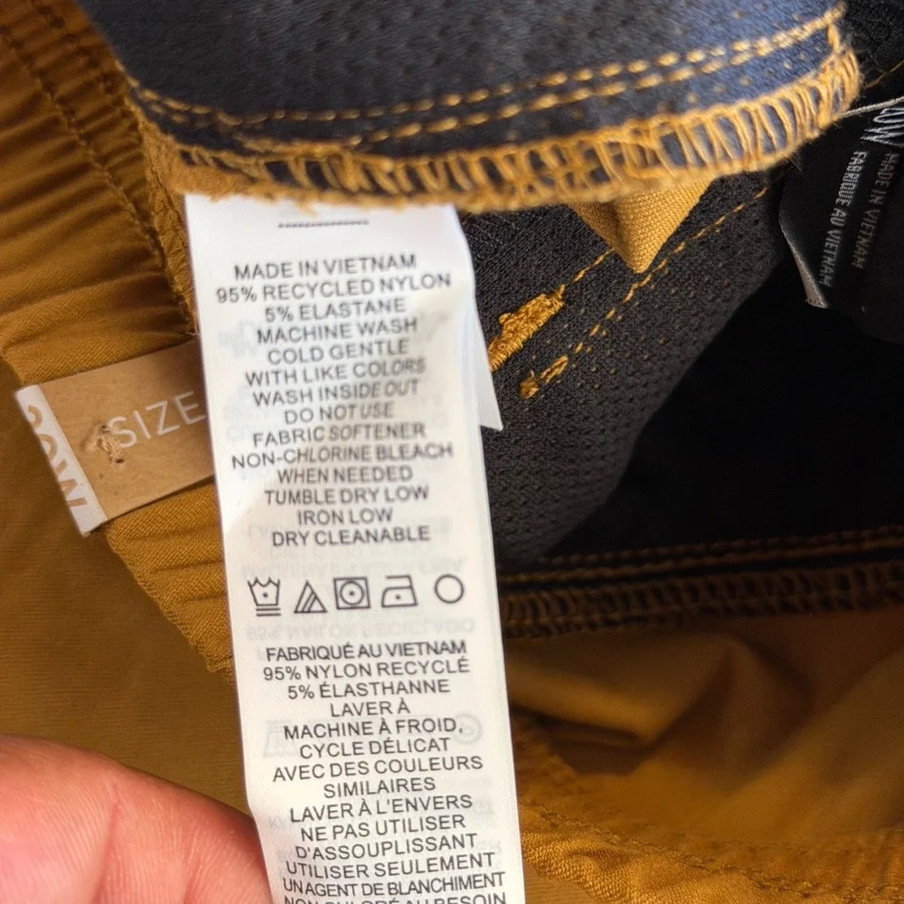 Prana Halle E-Waist Jogger Plus II Antique Bronze Hiking Pants 20W NEW
